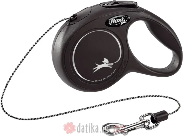 Flexi Povodac New Classic Cat Xsmall Cord 3M Black 