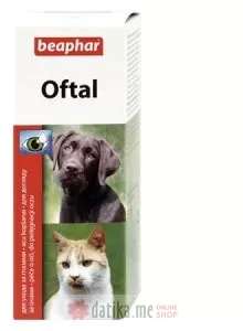 Beaphar Oftal Sredstvo Za Uklanjanje Mrlja Oko Ociju Kod Pasa I Mačaka 50ml в Черногории