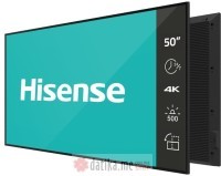 HISENSE 50DM66D 50" 4K Ultra HD Digital Signage Display - 24/7 Operation 