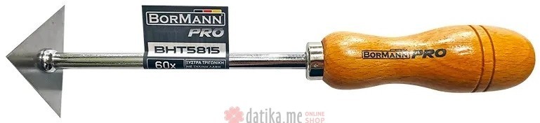 BORMANN  BHT5815 Strugač truglasti Inox  в Черногории