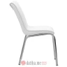PAKKETO STOLICA Avante PU chair white-chrome leg в Черногории
