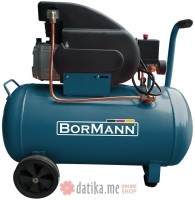 Bormann BAT5012 Kompresor uljni 8Bar 1.5kW (2 KS) 188/min 50l 