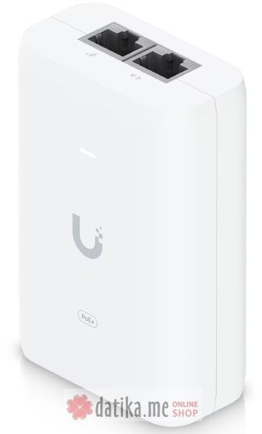 UBIQUITI 802.3at Gigabit PoE Adapter 30W beli (U-POE-at)