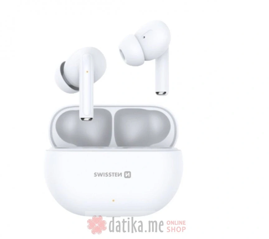 Swissten Slušalice Bluetooth TWS PRO TUNE Bijele