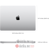 Apple MacBook Pro 16" M4 Pro/14-Core CPU/20-Core GPU/48GB/512GB SSD/Silver в Черногории