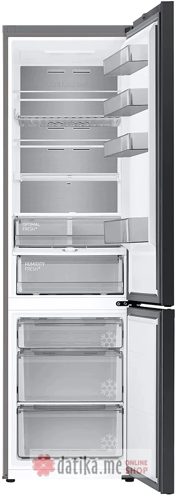 Samsung RB38C7B6CS9/EF Kombinovani frižider, 203 cm