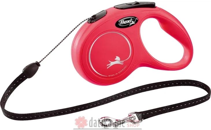 Flexi Povodac New Classic Small Cord 5M Red 