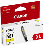 Canon CLI-581Y XL Ink Cartridge, Yellow