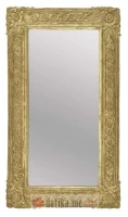 INART OGLEDALO WOODEN ANTIQUE GOLDEN 64Χ4Χ110