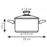 Tescoma PRESTO SERPA SA POKLOPCEM 1.0L