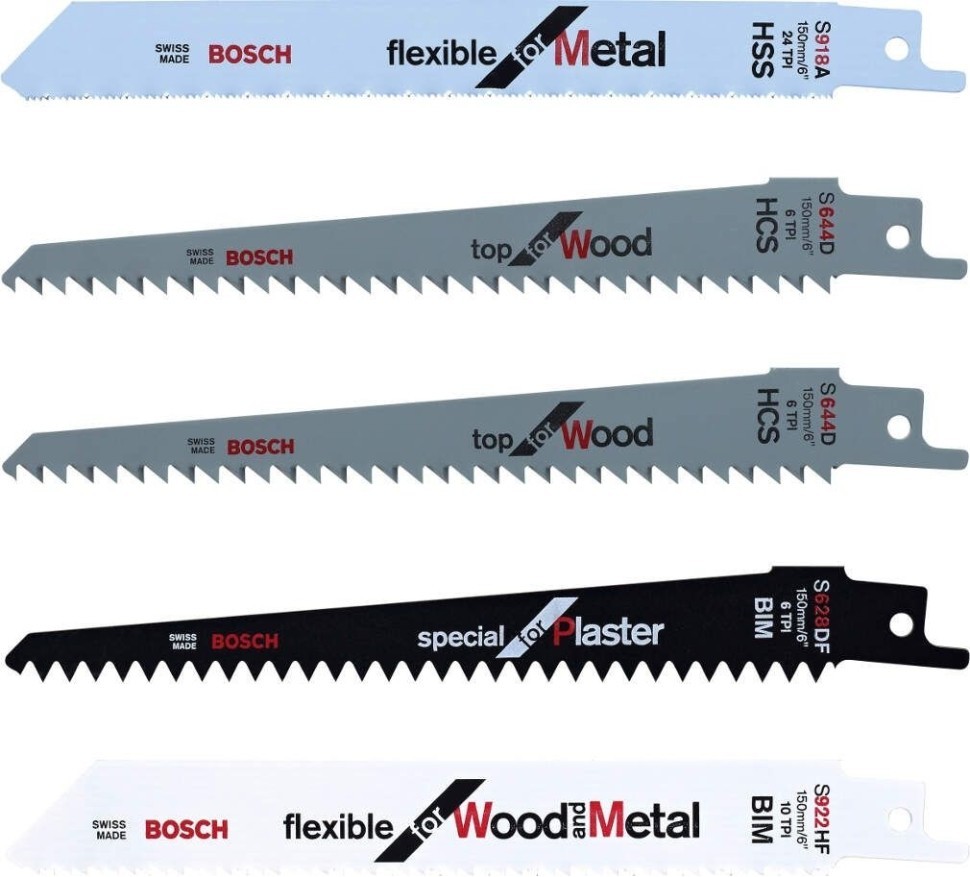 BOSCH Listovi testere univerzalni 150mm za KEO testeru 5 komada (F016800307)
