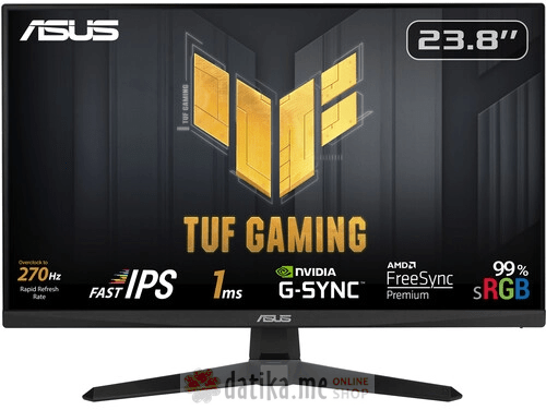 Asus VG249QM1A 23.8" Full HD IPS 270Hz Gaming Monitor