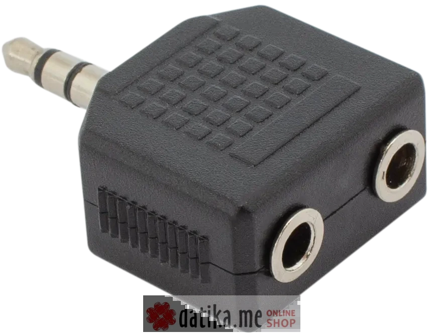 SBOX ADAPTER 3.5 mm Male-> 2 X 3.5 mm Female