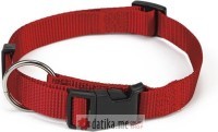 Beeztees OGRLICA ZA PSE ADJUSTABLE RED 35-55 cm x 20 mm