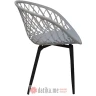 PAKKETO STOLICA Chair Ezra I pakoworld PP gray-black leg