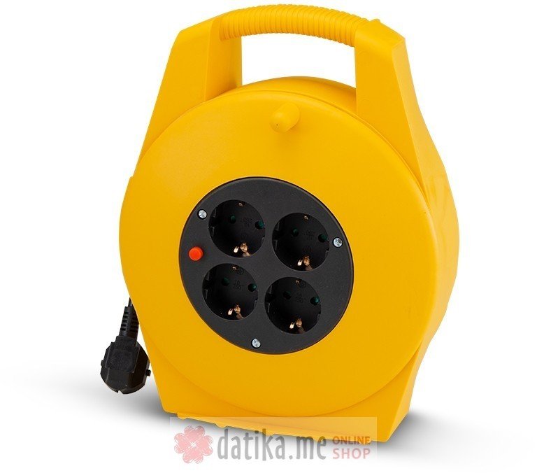 Bormann BCR2210 Kablovska motalica IP20 H05VV-F 3G 3x1,5mm 4m  в Черногории