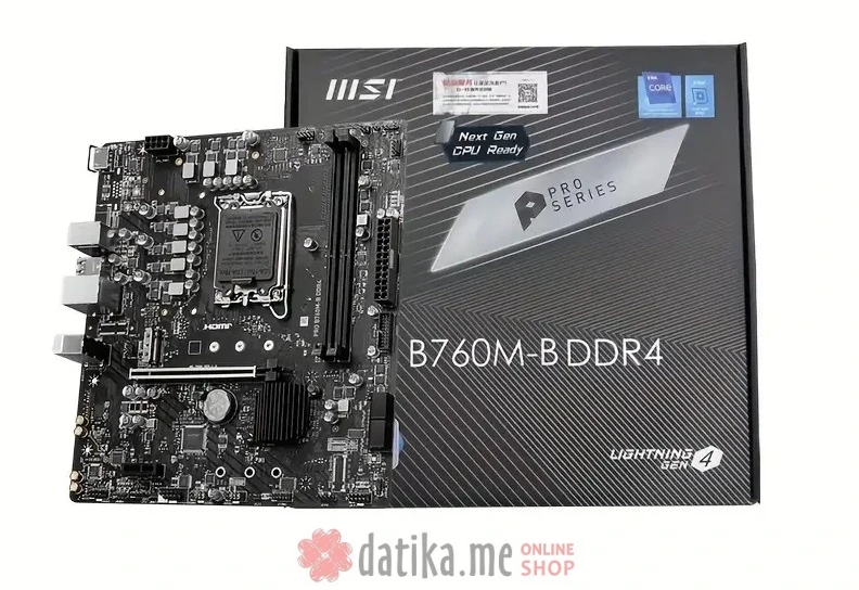 MSI PRO B760M-B DDR4 в Черногории