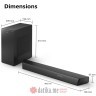 Philips TAB7807/10 Soundbar 3.1 with wireless subwoofer  в Черногории