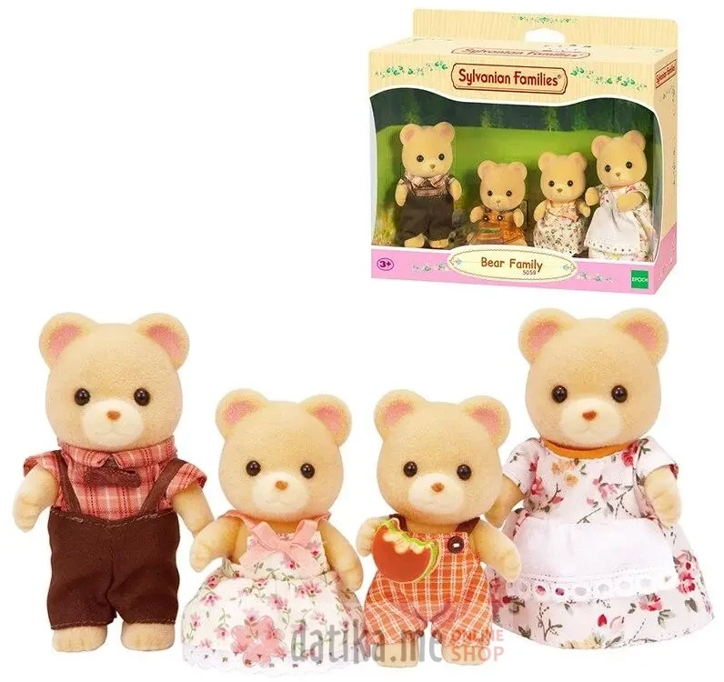 Epoch Igracka Sylvanian, bear family