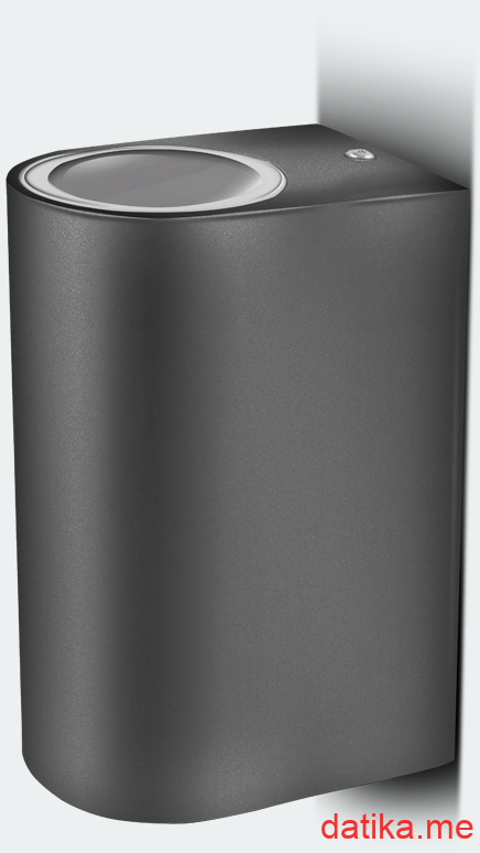 Luxmainer Ledor serija Reflektor led LEDOR 2xGU10/IP65 GREY LR07-0205 