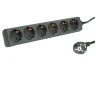 ROLINE Produzni kabal sa 6 uticnica, 1.5m, max. cap. 3600W, max volt. 250V AC - crni