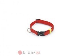 Beeztees OGRLICA ZA PSE UNI CRVENA 20-30 cm x 10 mm