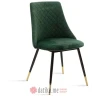 PAKKETO STOLICA Chair Giselle pakoworld velvet green leg black-golden