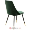 PAKKETO STOLICA Chair Giselle pakoworld velvet green leg black-golden