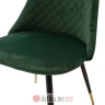 PAKKETO STOLICA Chair Giselle pakoworld velvet green leg black-golden
