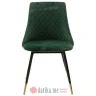 PAKKETO STOLICA Chair Giselle pakoworld velvet green leg black-golden