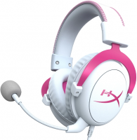 Kingston HyperX Cloud II Gaming bijelo-roze slusalice gejmerske