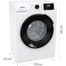 Gorenje W1NGPI72SBS Masine za pranje vesa 7kg/1200okr (Inverter motor) в Черногории