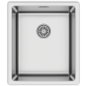 Metalac inox podgradna sudopera Ideal 340 sifon Ø90