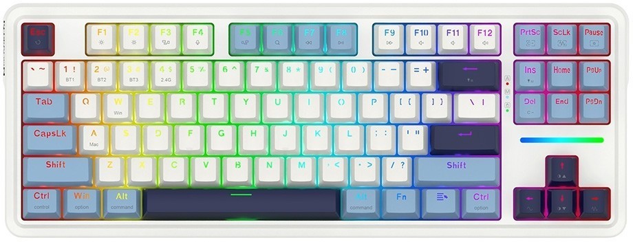 Redragon Tastatura Antonium Pro, Wired&2.4G&BT