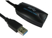 E-GREEN Kabl sa pojačivačem 3.0 USB A (M) - USB A (F) 5m