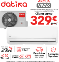 Vivax Cool Q dizajn serija ACP-12CH35AEQI+ inverter klima uređaj, 12000BTU