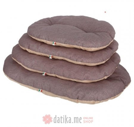 Kerbl 80355 Jastuk 72x52 cm *1kom Pet Cushion Loneta brown/grey