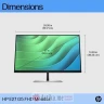 HP E27 G5 27" Full HD  IPS 75Hz Monitor в Черногории