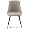 PAKKETO STOLICA Chair Giselle pakoworld velvet grey leg black-golden