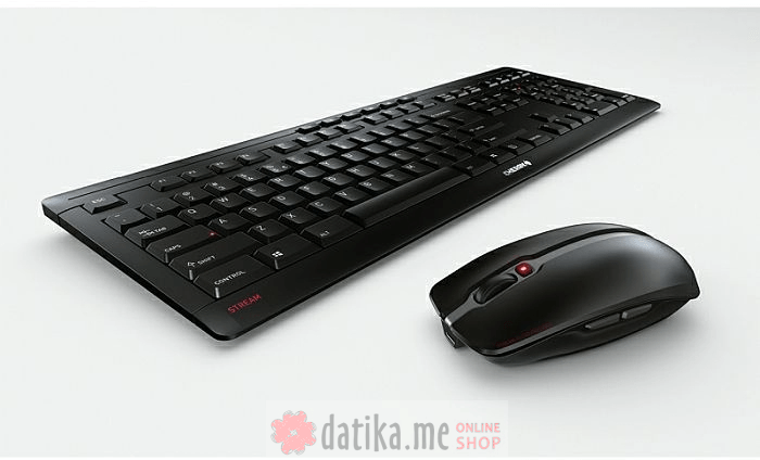 Cherry Stream Desktop Tastatura + mis, Black