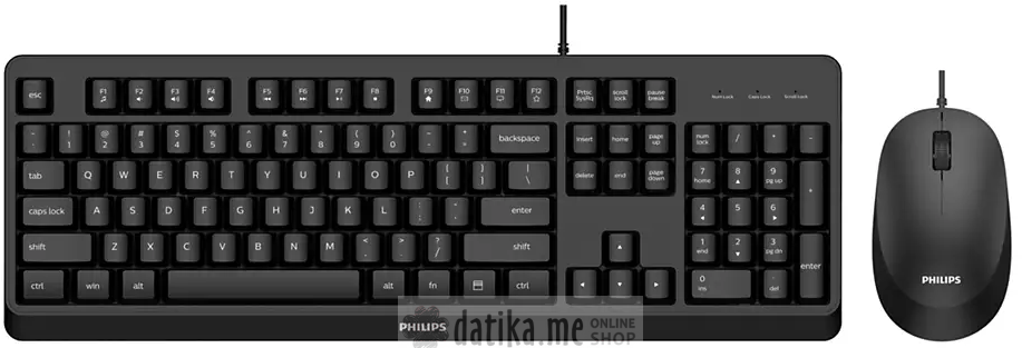 Philips SPT6207BL Kombinacija zicne tastature i misa