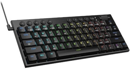 Redragon Tastatura Horus Mini, wired&2.4G&BT keyboard, red