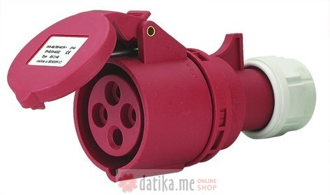 MAURER Utičnica troofazna 3P+N+T 16A/400V IP44