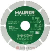 MAURER Dijamantska rezna ploča za drvo 230x22.23mm