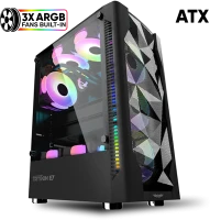 Armaggeddon Tritron 3 Black Gejmersko dualchamber kucsite