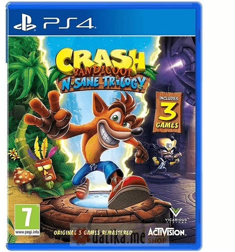 Sony Playstation 4 Crash Bandicoot N. Sane Trilogy 2.0