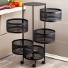 MODERNHOME KUHINJSKI ORGANIZER SA ROTIRAJUĆIM POLICAMA OD METALA 5 NIVOA  в Черногории