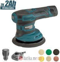 Bormann BCP3800 Brusilica ekscentrična akum. 150mm 12V 2x2Ah 