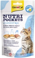 GIMCAT NUTRI POCKETS JUNIOR MIX 60GR.-poslastice za mace 
