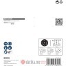 BOSCH Brusni disk za razne materijale 125mm, 6/1 G240 EXPERT O780